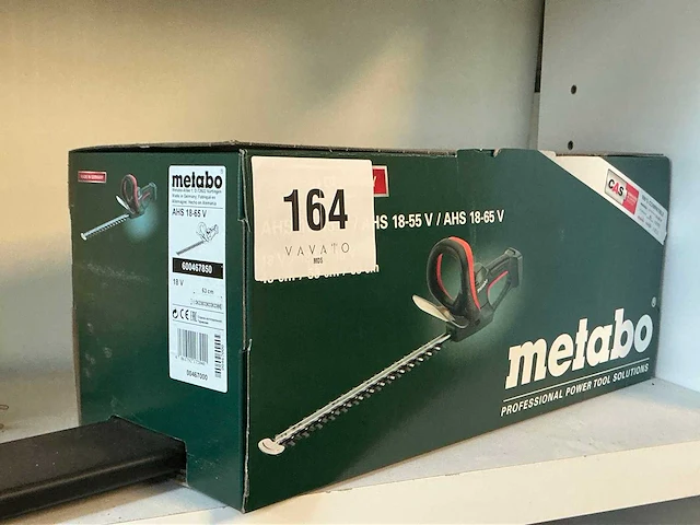 Metabo ahs 18-65v accu heggenschaar - afbeelding 2 van  4