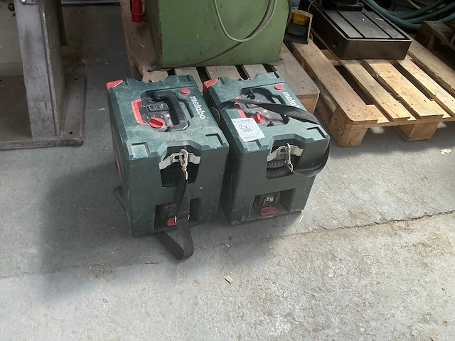 Metabo as18 lpc accu stofzuiger (2x) - afbeelding 1 van  5