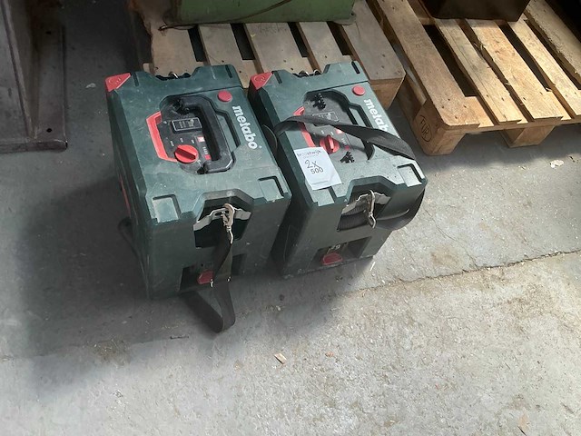 Metabo as18 lpc accu stofzuiger (2x) - afbeelding 2 van  5