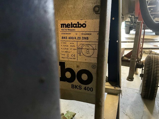 Metabo bks/400 cirkelzaagmachine - afbeelding 6 van  7