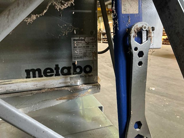 Metabo bks450/5,50 dnb mobiele zaagtafel - afbeelding 5 van  5