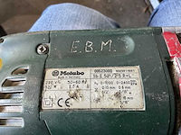 Metabo boormachine + haaksijper (2x) - afbeelding 2 van  2