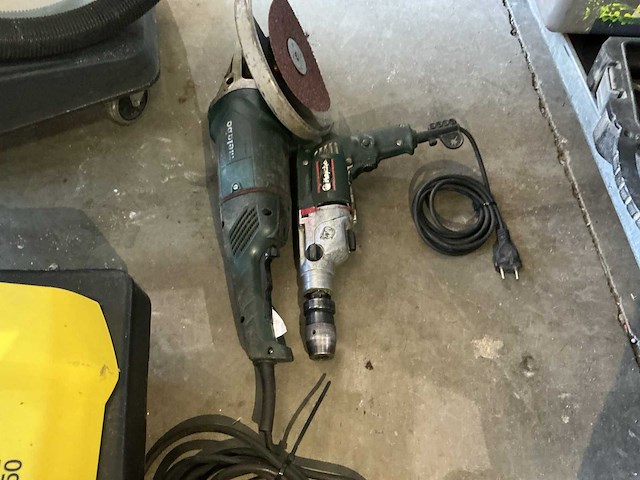 Metabo boormachine + haaksijper - afbeelding 1 van  2