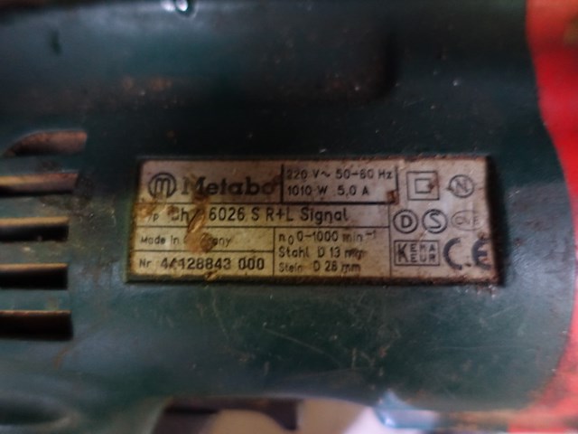 Metabo boormachine (na te zien) - afbeelding 6 van  6