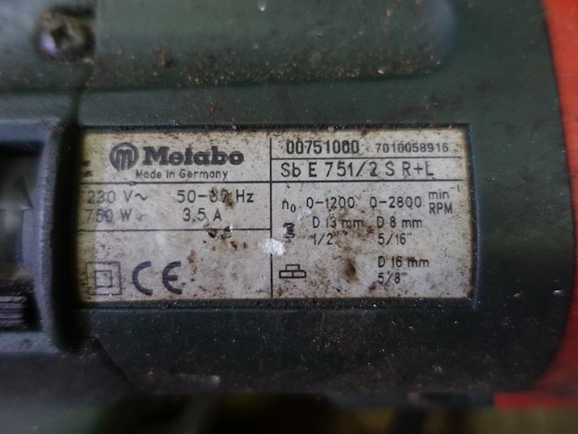 Metabo boormachine (na te zien) - afbeelding 6 van  6
