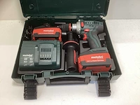 Metabo bs 18 ltx boor-/schroefmachine met koffer, 2× 3.0ah accu d-72622 en asc 30 acculader - afbeelding 2 van  10