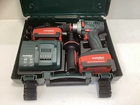 Metabo bs 18 ltx boor-/schroefmachine met koffer, 2× 3.0ah accu d-72622 en asc 30 acculader