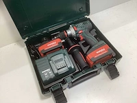 Metabo bs 18 ltx boor-/schroefmachine met koffer, 2× 3.0ah accu d-72622 en asc 30 acculader - afbeelding 2 van  2
