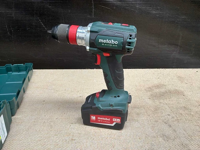 Metabo bs 18 ltx quick schroefboormachine - afbeelding 1 van  5