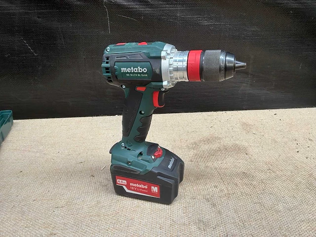 Metabo bs 18 ltx quick schroefboormachine - afbeelding 2 van  5