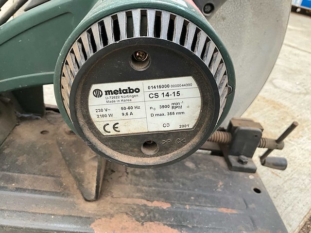 Metabo cr1415 ijzerzaag - afbeelding 6 van  7
