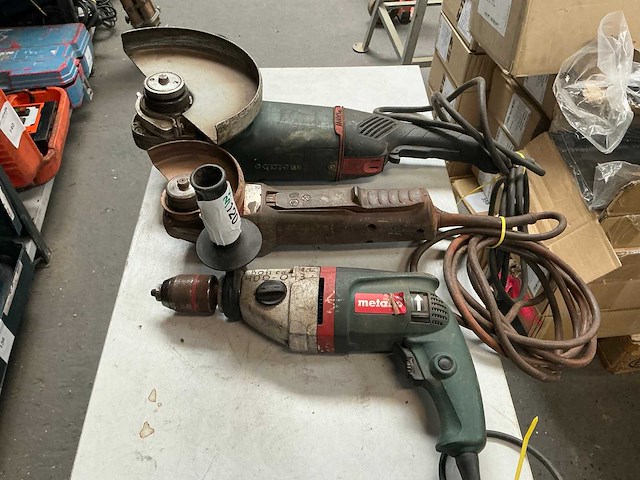 Metabo divers elektrisch gereedschap (3x) - afbeelding 1 van  13