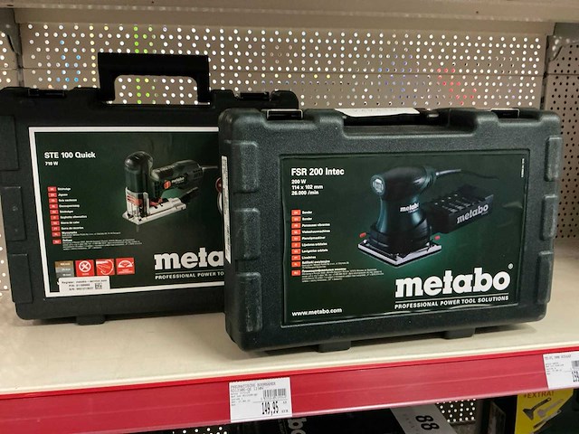 Metabo diverse gereedschappen (2x) - afbeelding 1 van  3