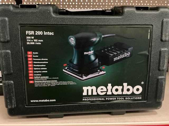 Metabo diverse gereedschappen (2x) - afbeelding 2 van  3