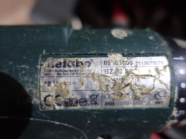 Metabo draadloze boormachine (na te zien) - afbeelding 3 van  3