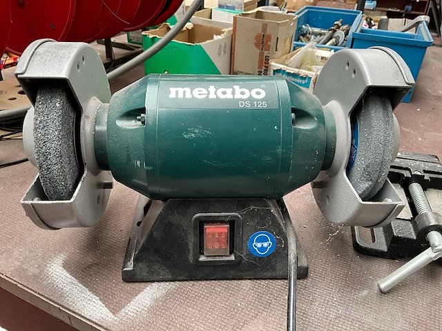 Metabo ds 125 dubbelkopse slijpmolen - afbeelding 1 van  4