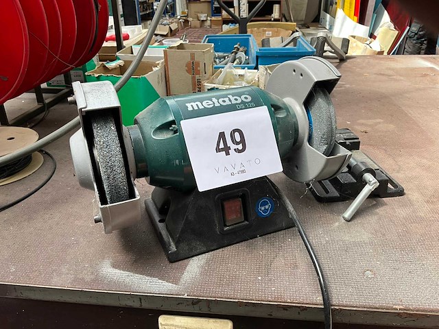 Metabo ds 125 dubbelkopse slijpmolen - afbeelding 2 van  4