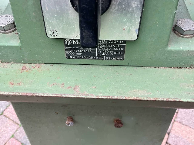 Metabo ds 7207 d dubbele slijpmachine op voet - afbeelding 4 van  4