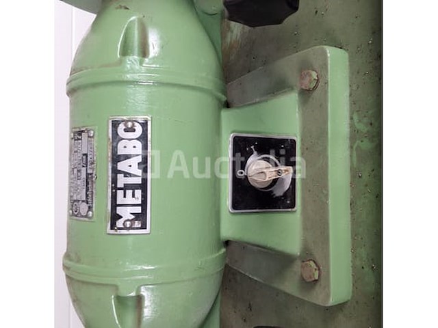 Metabo dubbelle slijpmachine 380v 0.75kw - afbeelding 5 van  8