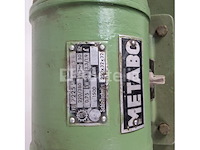 Metabo dubbelle slijpmachine 380v 0.75kw - afbeelding 8 van  8