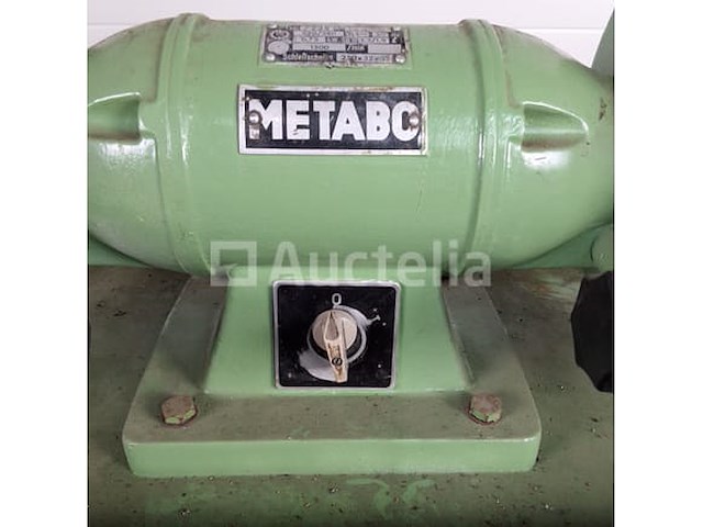 Metabo dubbelle slijpmachine 380v 0.75kw - afbeelding 6 van  8