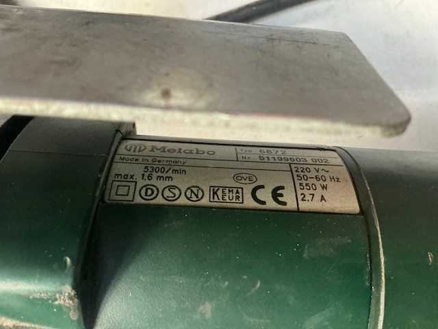 Metabo elektrisch gereedschap (3x) - afbeelding 5 van  11