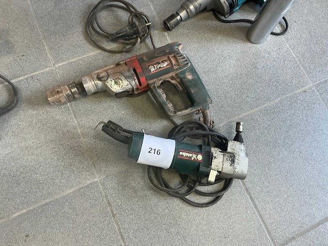Metabo elektrische gereedschappen (2x) - afbeelding 1 van  4