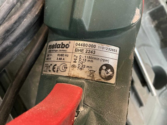 Metabo elektrische gereedschappen (3x) - afbeelding 3 van  8