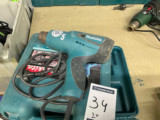 Metabo en makita heteluchtpistool (2x) - afbeelding 3 van  3