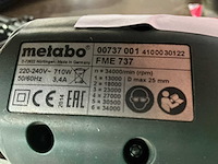 Metabo fme 737 rechte slijpmachine - afbeelding 1 van  1