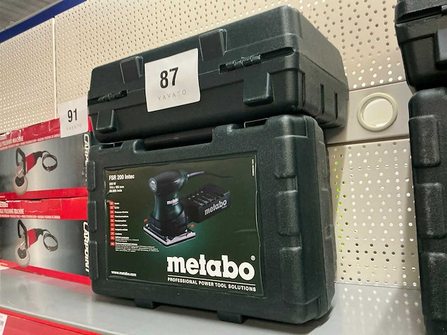 Metabo fsr 200 intec vlakschuurmachine (3x) - afbeelding 2 van  3