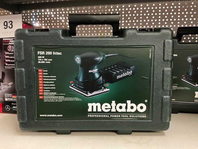 Metabo fsr 200 intec vlakschuurmachine (5x) - afbeelding 1 van  2