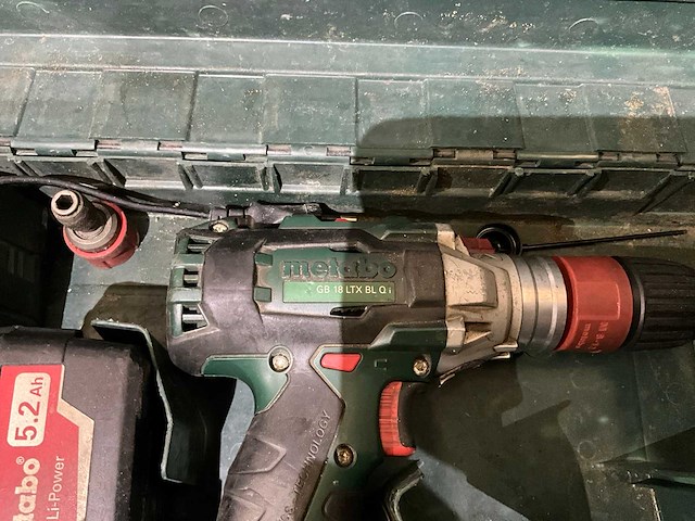 Metabo gb18ltxblq1 boormachine - afbeelding 3 van  3