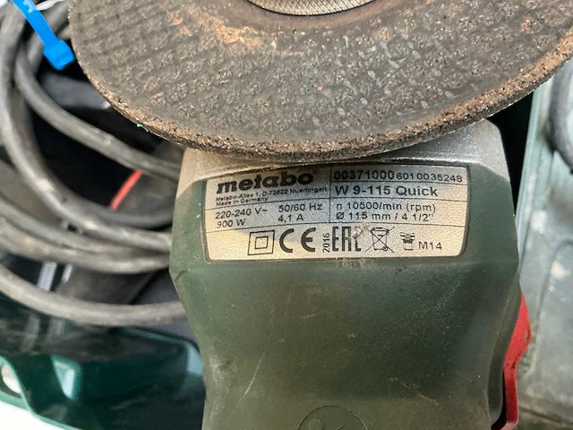 Metabo gereedschappen (3x) - afbeelding 7 van  8