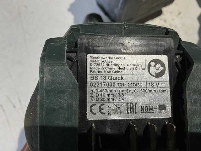 Metabo gereedschappen (4x) - afbeelding 4 van  10