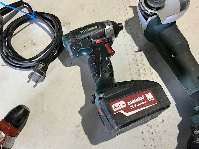 Metabo gereedschappen (4x) - afbeelding 5 van  10