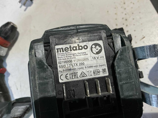 Metabo gereedschappen (4x) - afbeelding 6 van  10