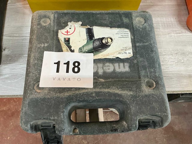 Metabo h 16-500 heteluchtpistool - afbeelding 4 van  4