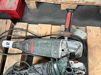 Metabo haakse slijpmachine (2x) - afbeelding 2 van  5