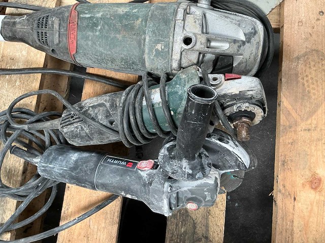 Metabo haakse slijpmachine (2x) - afbeelding 3 van  5