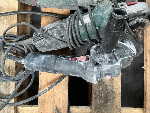 Metabo haakse slijpmachine (2x) - afbeelding 4 van  5