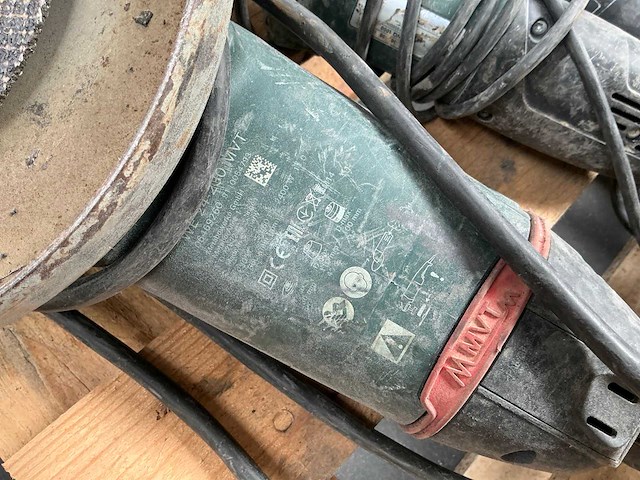 Metabo haakse slijpmachine (2x) - afbeelding 5 van  5