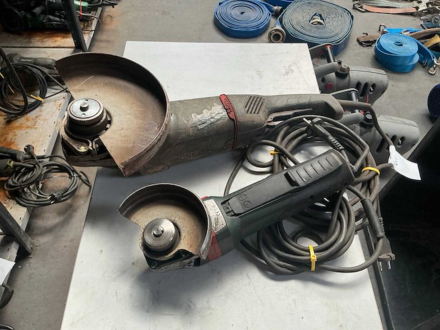 Metabo haakse slijpmachine (2x) - afbeelding 1 van  8