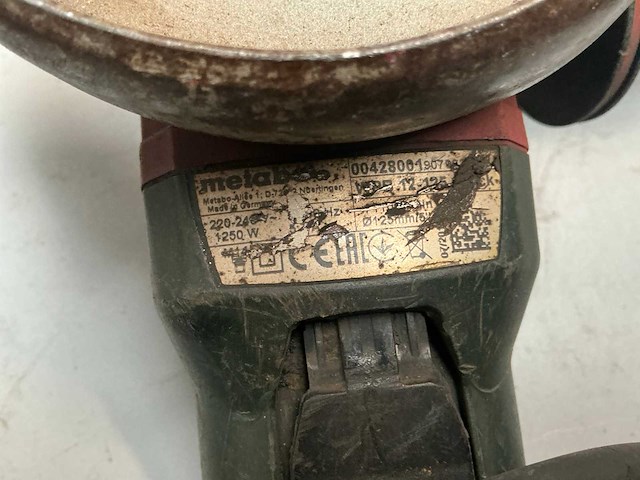 Metabo haakse slijpmachine (2x) - afbeelding 7 van  7