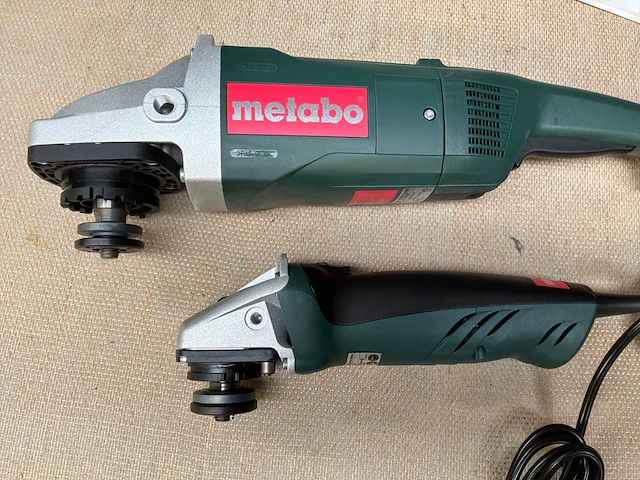 Metabo haakse slijpmachine (2x) - afbeelding 1 van  12