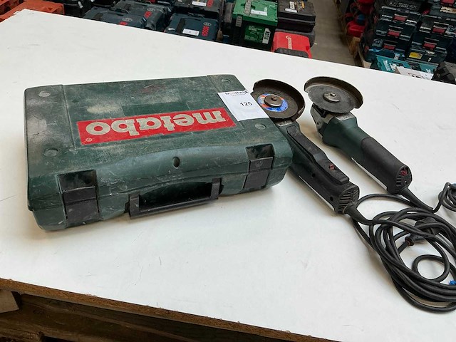 Metabo haakse slijpmachine (3x) - afbeelding 8 van  8