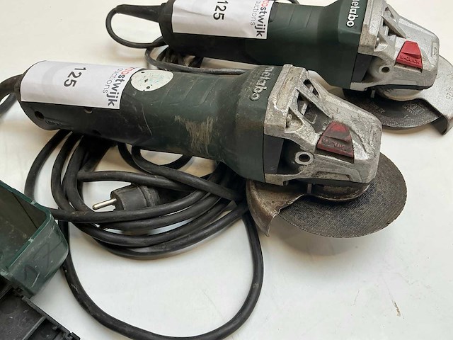 Metabo haakse slijpmachine (3x) - afbeelding 4 van  8
