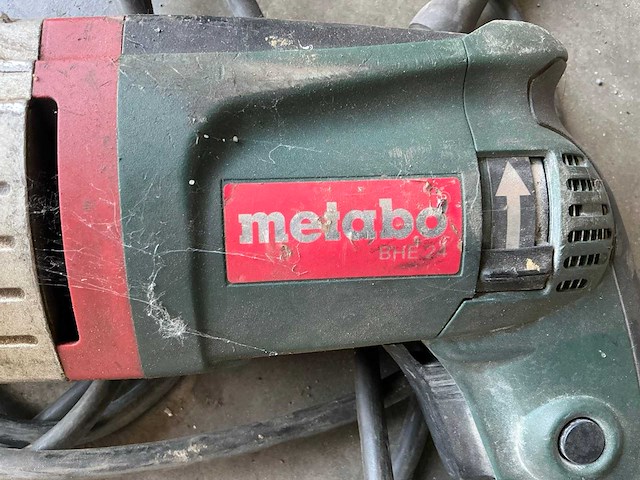 Metabo haakse slijpmachine en metabo klopboormachine type bhe24 - afbeelding 6 van  7