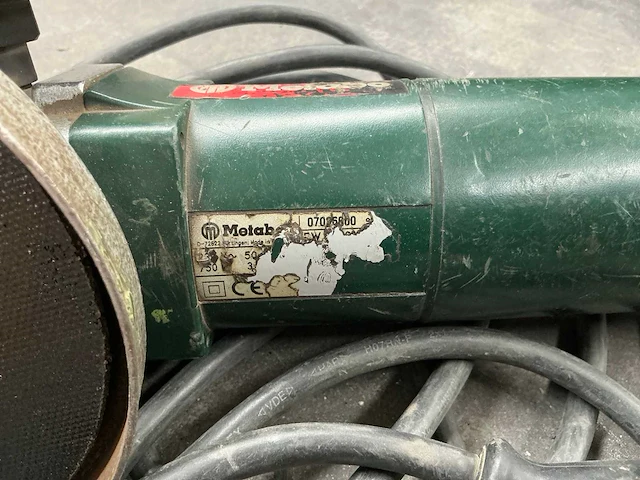 Metabo haakse slijpmachine - afbeelding 4 van  6