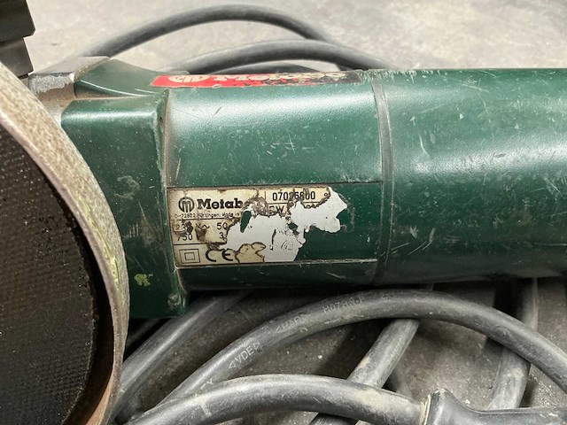 Metabo haakse slijpmachine - afbeelding 4 van  6